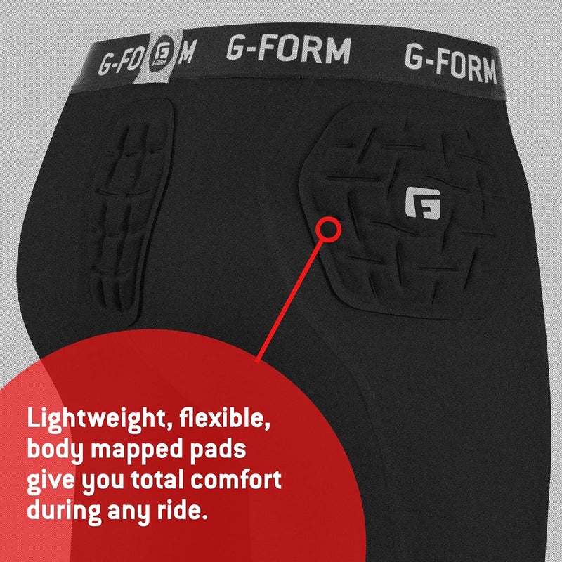 G-Form Pro Padded Compression Shorts - Athletic Protective Gear for Basketball, Volleyball & Snowboarding - Image 5